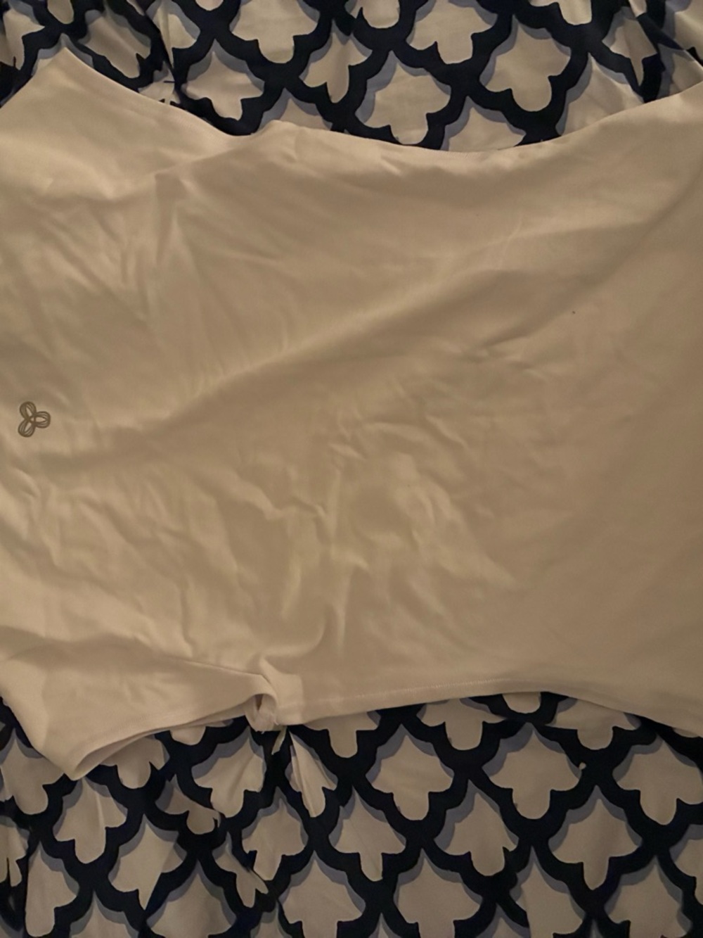Aritzia Golden White Sports Tee with Gold Print